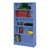 Stevens Industries Laminate Bookcase<br>72" high unit shown in Morning Blue